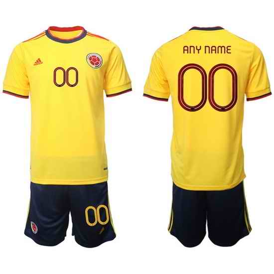 Colombia 2022 World Cup Soccer Jersey CUSTOMIZED